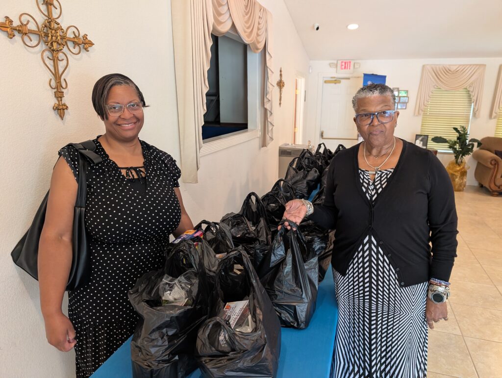 Thanks to your faithful giving, we collected and distributed 20+ bags of food items to those in need. Continue giving as the cheerful givers you are. 2 Cor. 9:7